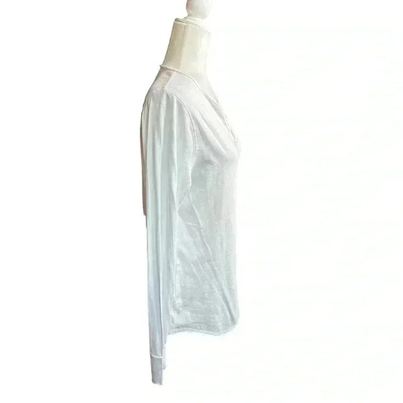 Zadig & Voltaire Long Sleeve White with multicolored Crystals -Cheri on Back L - Picture 5 of 7